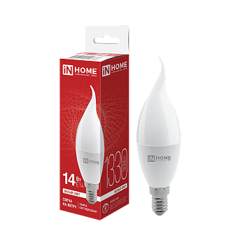 Лампа светодиодная LED-СВЕЧА НА ВЕТРУ-VC 14Вт 230В E14 4000K 1330Лм IN HOME в Уссурийске