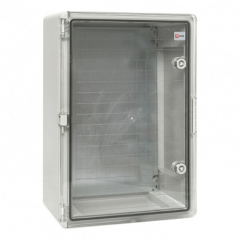 Щит пластиковый с монтажной платой прозрачная дверь 500х350х190 мм IP65 EKF PROxima в Уссурийске