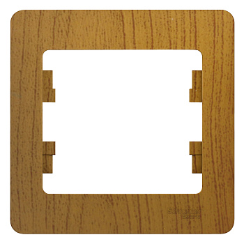 Рамка одинарная Glossa SE дуб в Уссурийске