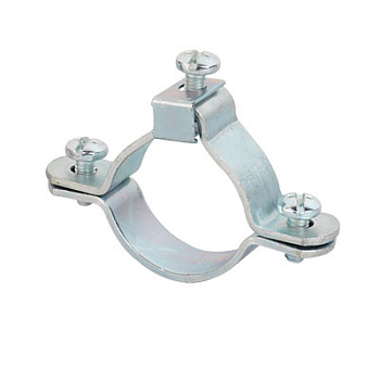 Хомут заземления для труб 50 мм (1" 1/4), оцинкованная сталь DKC в Уссурийске