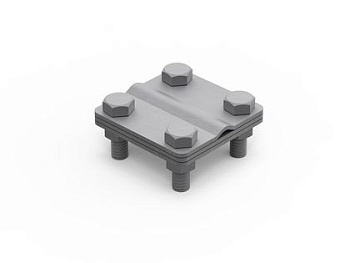 Соединитель пруток - полоса, 57х57 мм DKC в Уссурийске