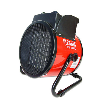 Тепловая электрическая пушка ТЭПК-5000K (керам.нагревательный элемент,круглая) Ресанта в Уссурийске