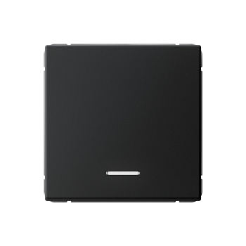 ARTGALLERY 1-клавишный ВЫКЛЮЧАТЕЛЬ с подсветкой, сх.1а, 10АХ, механизм, КАРБОН в Уссурийске