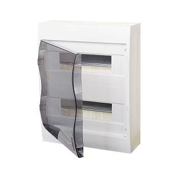 Щит распределительный навесной пластиковый с прозрачной дверью City9 24 мод. 326х256х96 IP40 SE в Уссурийске