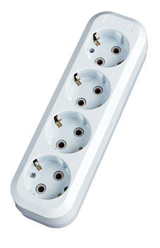 Колодка 4 места 16А 3,5кВт с/з Эксперт EKF PROxima в Уссурийске