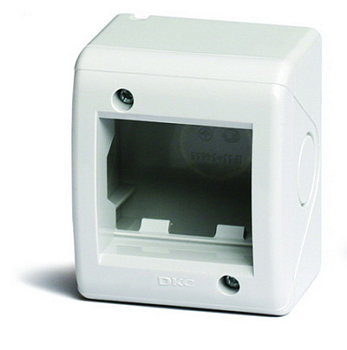 Модульная настенная коробка для электроустановочных изделий изделий VIVA, IP40,2мод. DKC в Уссурийске