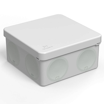 Коробка распределительная для прямого монтажа двухкомпонентная HF IP66 100х100х50 Промрукав в Уссурийске