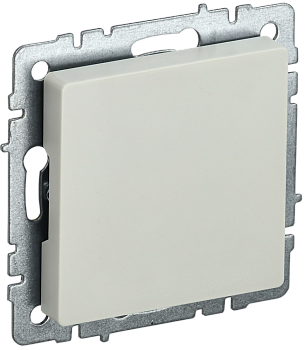 Заглушка с суппортом BRITE IEK бежевая в Уссурийске