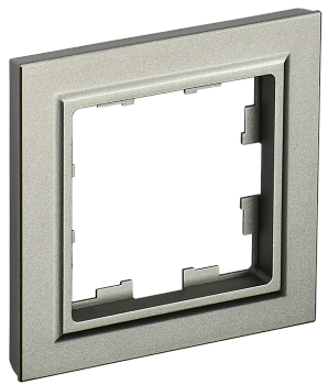 Рамка одинарная BRITE IEK шампань в Уссурийске