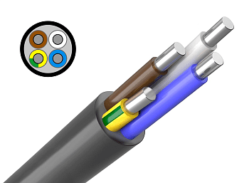 Кабель АВВГ 4х2,5 ГОСТ в Уссурийске