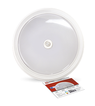 Светильник светодиодный СПБ-2Д-КРУГ 20Вт 230В 4000К 1400Лм 250мм с настраиваемым датчиком белый IN HOME в Уссурийске