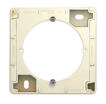 Коробка накладная одинарная Glossa SE бежевая в Уссурийске