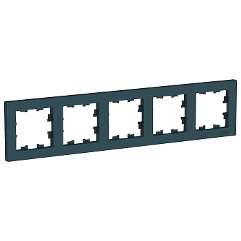 Рамка пятиместная AtlasDesign SE изумруд в Уссурийске