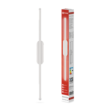 Светильник светодиодный ESTETIKA LUV-60C-40WH 10Вт 230В 4000K 700Лм 600х50x25 белый IN HOME в Уссурийске