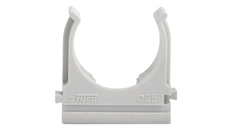 Крепеж-клипса для труб для прямого монтажа серая 20 мм Рувинил в Уссурийске