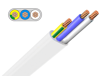 Провод ШВВП (ПВСП, ПУГВВ) 3х0,75 в Уссурийске