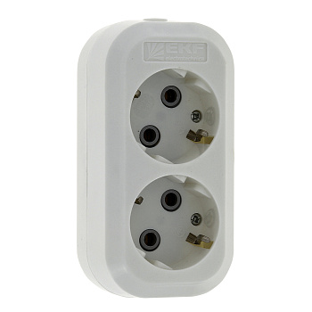 Колодка 2 места 16А 3,5кВт с/з Эксперт EKF PROxima в Уссурийске