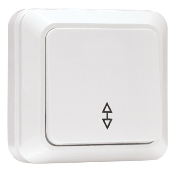 Рим Выключатель проходной 1-клавишный 10А белый EKF в Уссурийске