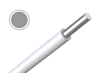 Провод АПВ (ПАВ) 2,5 белый в Уссурийске