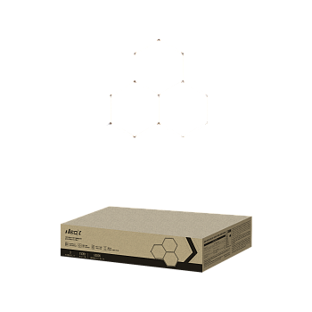Светильник светодиодный ДБО-HEXAGON 3С-15065 150Вт 230В 6500К 3 соты 0.5м шнур с вилкой 1617x1611мм NEOX в Уссурийске