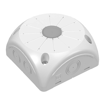 Коробка распределительная для видеокамер двухкомпонентная HF IP68 100х100х50 белая Промрукав в Уссурийске