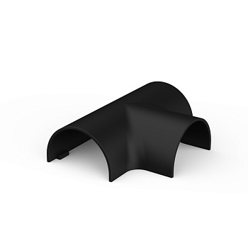 MultiSet Тройник для кабель-канала 20х12 (уп 2шт) Антрацит в Уссурийске