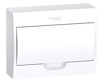 Щит распределительный навесной пластиковый с белой дверью City9 12 мод. 200х256х94 IP40 SE в Уссурийске