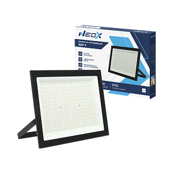 Прожектор светодиодный ДДО-8 200Вт 230В 6500К 20000Лм 100лм/Вт IP65 черный NEOX в Уссурийске