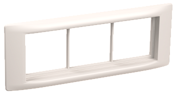 Рамка и суппорт для кабель-канала "Праймер" на 6 модулей, 60 мм белый IEK в Уссурийске