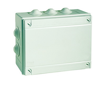 Коробка ответвительная с 2 кабельными вводами д.40мм, IP55, 240х190х90мм DKC в Уссурийске
