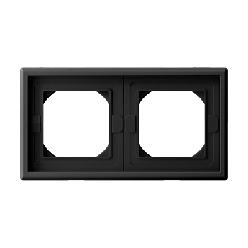 ARTGALLERY 2-постовая РАМКА IP44,  КАРБОН в Уссурийске