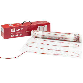 Мат нагревательный двухжильный "Уют" 4 кв. м. 600 Вт EKF Proxima в Уссурийске