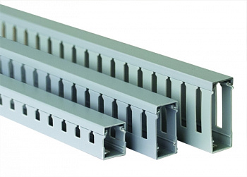 Короб перфорированный, серый RL75 25x30 DKC в Уссурийске