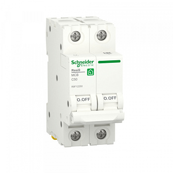 Автоматический выключатель Resi9 2Р 50А 6,0кА характеристика C Schneider Electric в Уссурийске