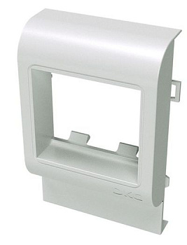 Суппорт с рамкой под 2 модуля для кабель-каналов 100 Brava DKC в Уссурийске