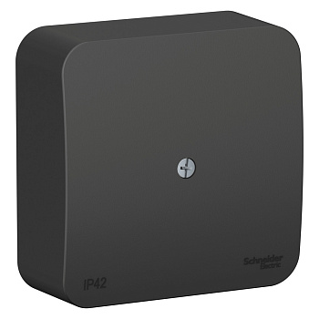 BLANCA Коробка распределительная IP42 О/У, АНТРАЦИТ в Уссурийске