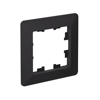 Рамка одинарная AtlasDesign AIR SE КАРБОН/дымчатая черная в Уссурийске