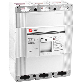 Автоматический выключатель EKF PROxima ВА99-800 3P 630А 35кА в Уссурийске