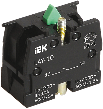 Контактный блок 1з для серии LAY5 IEK в Уссурийске