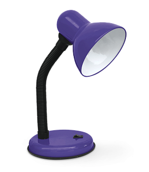Светильник настольный под лампу на основании СНО 22Ф-E27 230В ФИОЛЕТОВЫЙ (с подвесом) IN HOME в Уссурийске