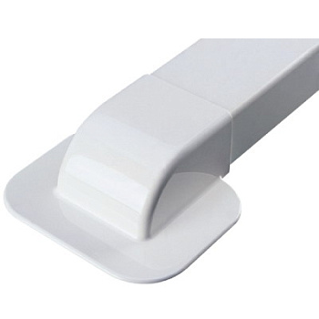 Ввод в стену под углом 90 град. для короба 90х60 мм DKC в Уссурийске