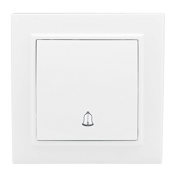 Кнопка звонка  СП, Минск, 10А, белый EKF в Уссурийске