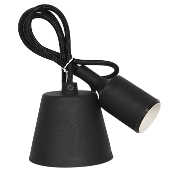 Патрон Е27 силиконовый со шнуром 1м черный IN HOME в Уссурийске