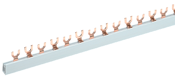 Шина соединительная типа FORK (вилка) 2Р 63А (дл.1 м) IEK в Уссурийске