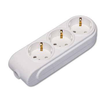 Колодка 3 места 16А 3,5кВт с з/к MAKEL в Уссурийске