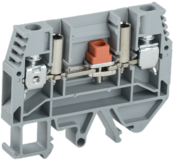 Клемма винтовая КВИ-6-И измерительная 6мм2 серая IEK в Уссурийске