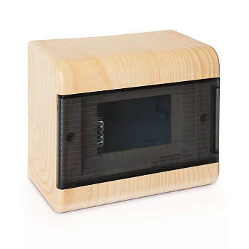 Щит распределительный навесной пластиковый ЩРН-П-9 модулей 222х160х93мм IP40 сосна в Уссурийске