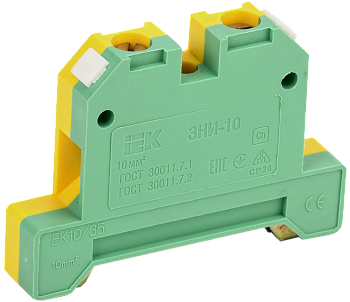 Зажим наборный ЗНИ-10PEN 10мм2 (JXB-земля) IEK в Уссурийске