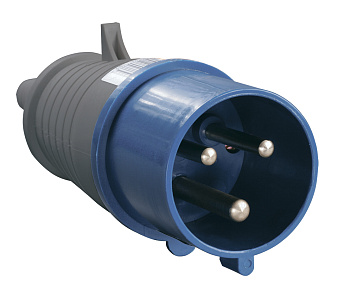 Вилка 023 2Р+РЕ 32А 220В IP44 IEK в Уссурийске