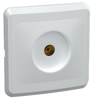 РТВ10-ВБ Розетка ТВ ВЕГА белая IEK в Уссурийске